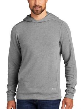 OGIO® Luuma Hoodie Size Large Gray Modal Blend